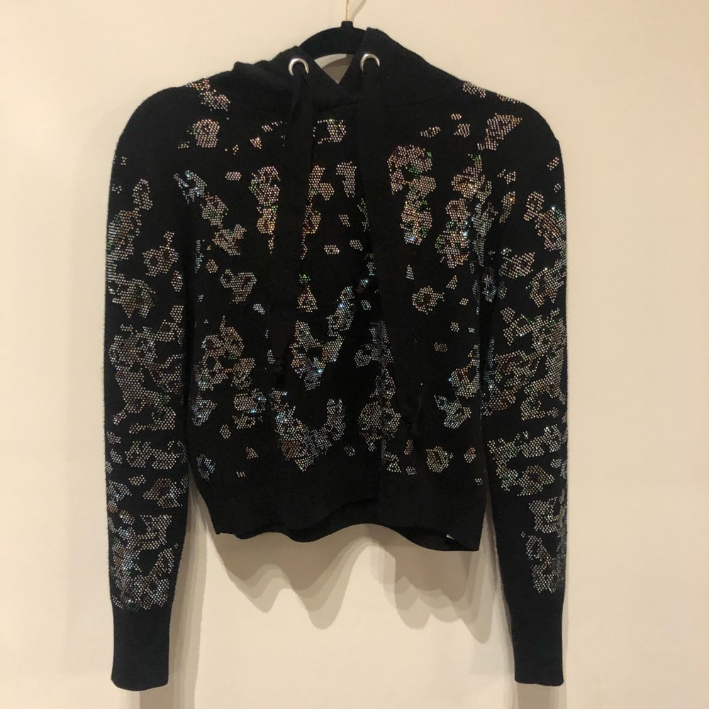 Zara cropped hoodie